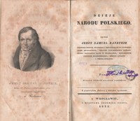The History of the Polish Nation by Jerzy Samuel Bandtkie from 1835