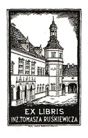 The ex libris of T. Ruśkiewicz